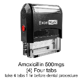 Aspen Dental Self-Inking Template - Amoxicillin